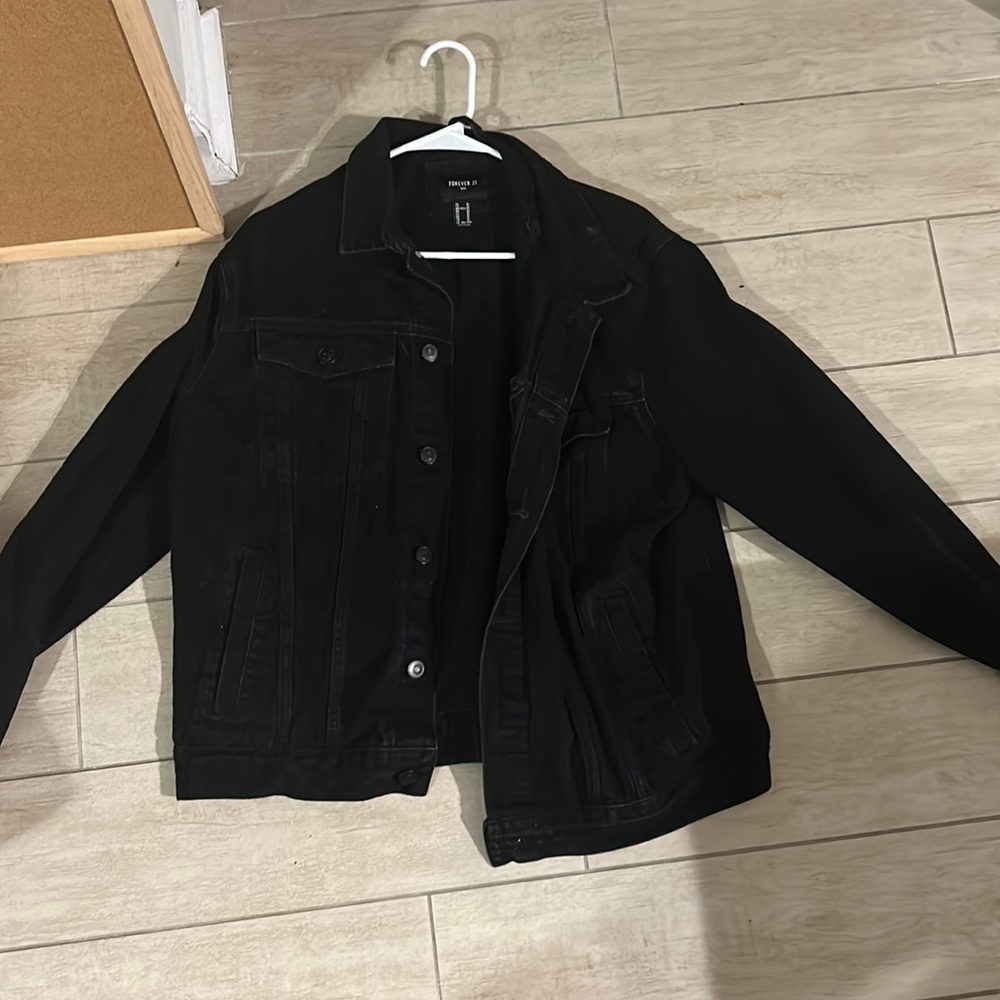 Black Jean Jacket